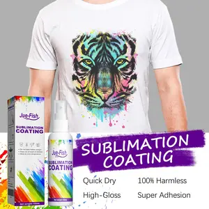 Sublimation Coating Spray, Clothing Heat Transfer Durable Anti-Stain Multi-Purpose Adhesive, Ideal for Fabric Printing