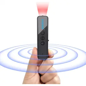 Upgraded Hidden Camera Detector - AI-Powered Security Anti-Spy Device, GPS Tracker & Bug Detector, Portable RF Signal Scanner for Hotels, Travel, Home & Office (Black)