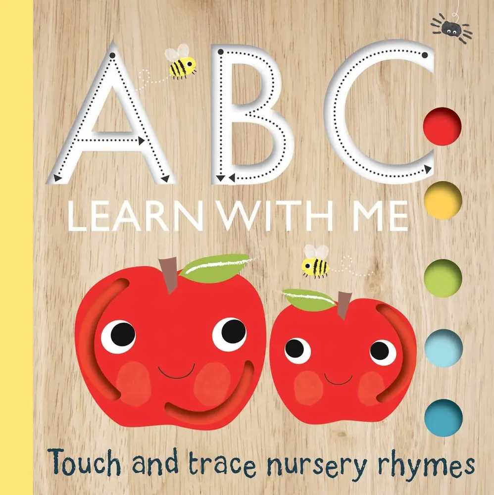 USED Book - Touch and Trace: ABC Learn with Me! by Editors of Silver Dolphin Books (Board book) - english