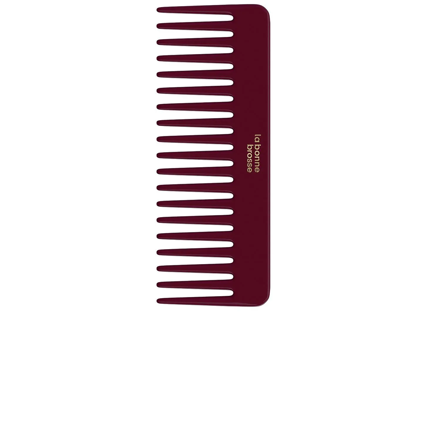 La Bonne Brosse Large Comb in Cherry Red