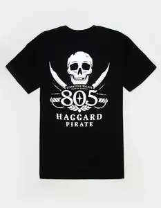 HAGGARD PIRATE x 805 Shield Mens Tee