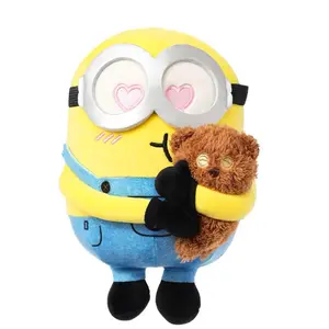 Minions & Monster Series No.10 Plush Doll, Cute Soft Stuffed Minion Toy, Decorative Cartoon Pillow Gift for Kids & Minion Fans