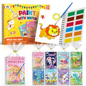 ZMLM 24 Water Coloring Books for Kids Party Favors - Easter Basket Stuffers for Toddlers Bulk Mini Coloring Books for Ages 4-8