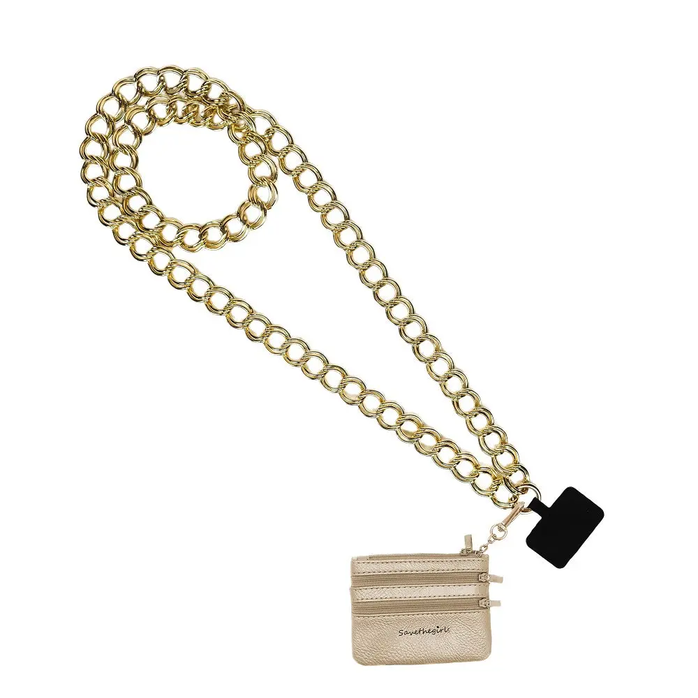 Clip & Go Double Link Chain comes with 3 zippered pouch
