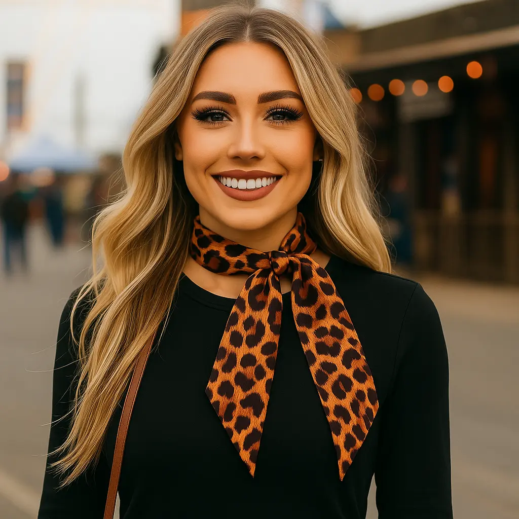 Leopard Twilly Scarf Leopard Twilly Scarf