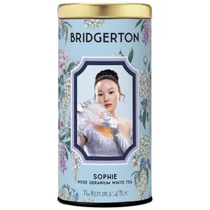The Republic of Tea — Bridgerton Sophie Rose Geranium White Tea, 36 Tea Bags The Republic of Tea — Bridgerton Sophie Rose Geranium White Tea, 36 Tea Bags