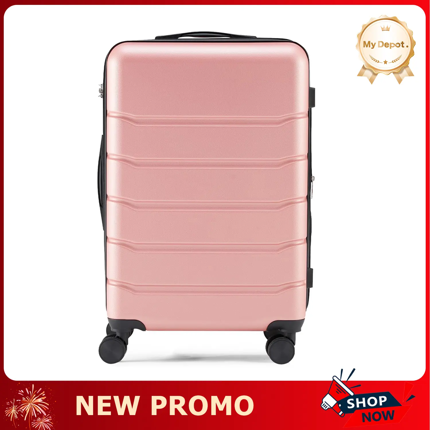Hardshell Luggage with Spinner Wheels, Lightweight Expandable Carry On & Check In Rolling Suitcase with TSA Lock for Business and Leisure, Check In Luggage With Wheels, Carry On Luggage