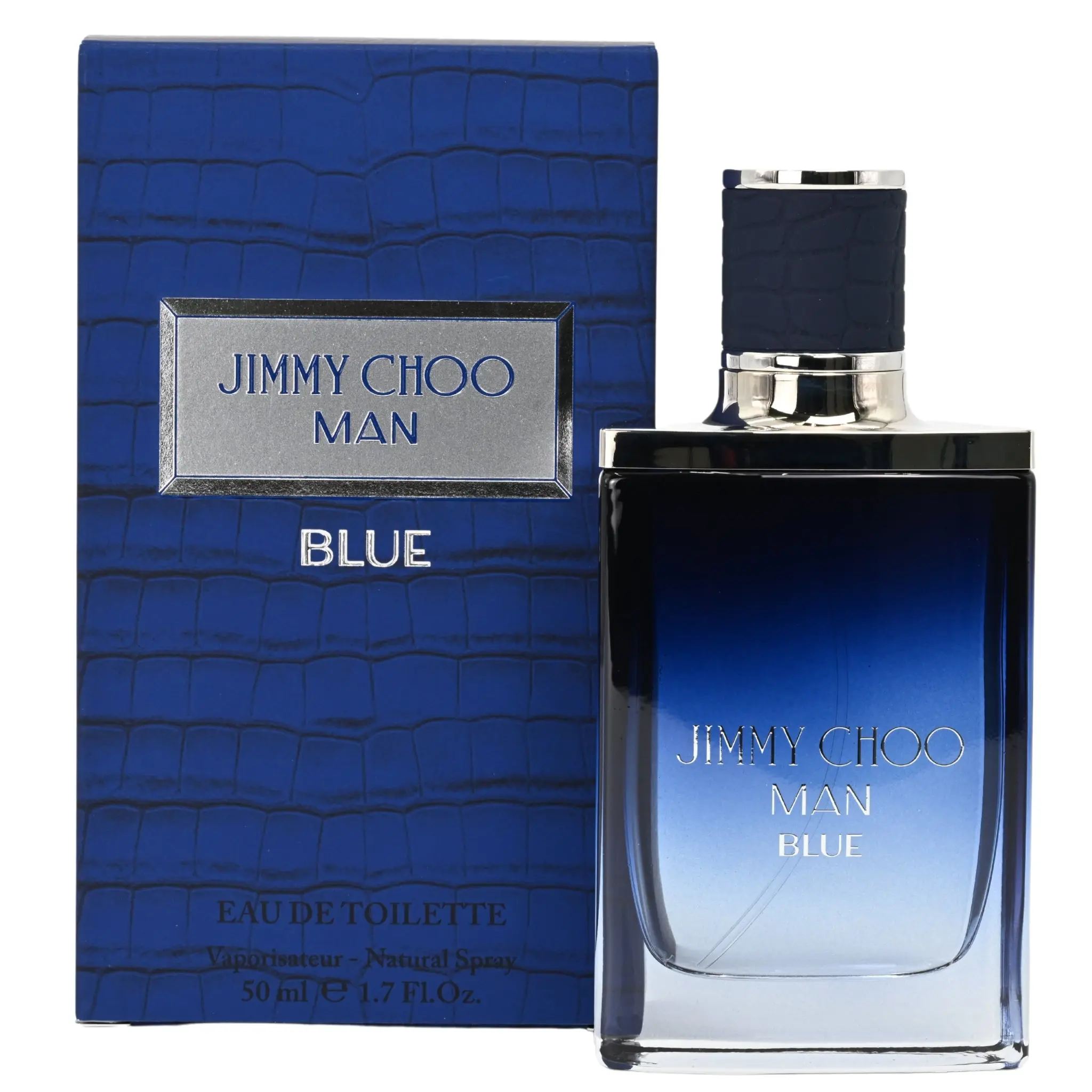 Men's Jimmy Choo Blue EDT Spray Cologne - 1.7 fl oz, Clary Sage Notes, Bold Confident Scent, Earthy Woody Scent, New in Box, Men's Fragrance, Fragrances, Men's Cologne