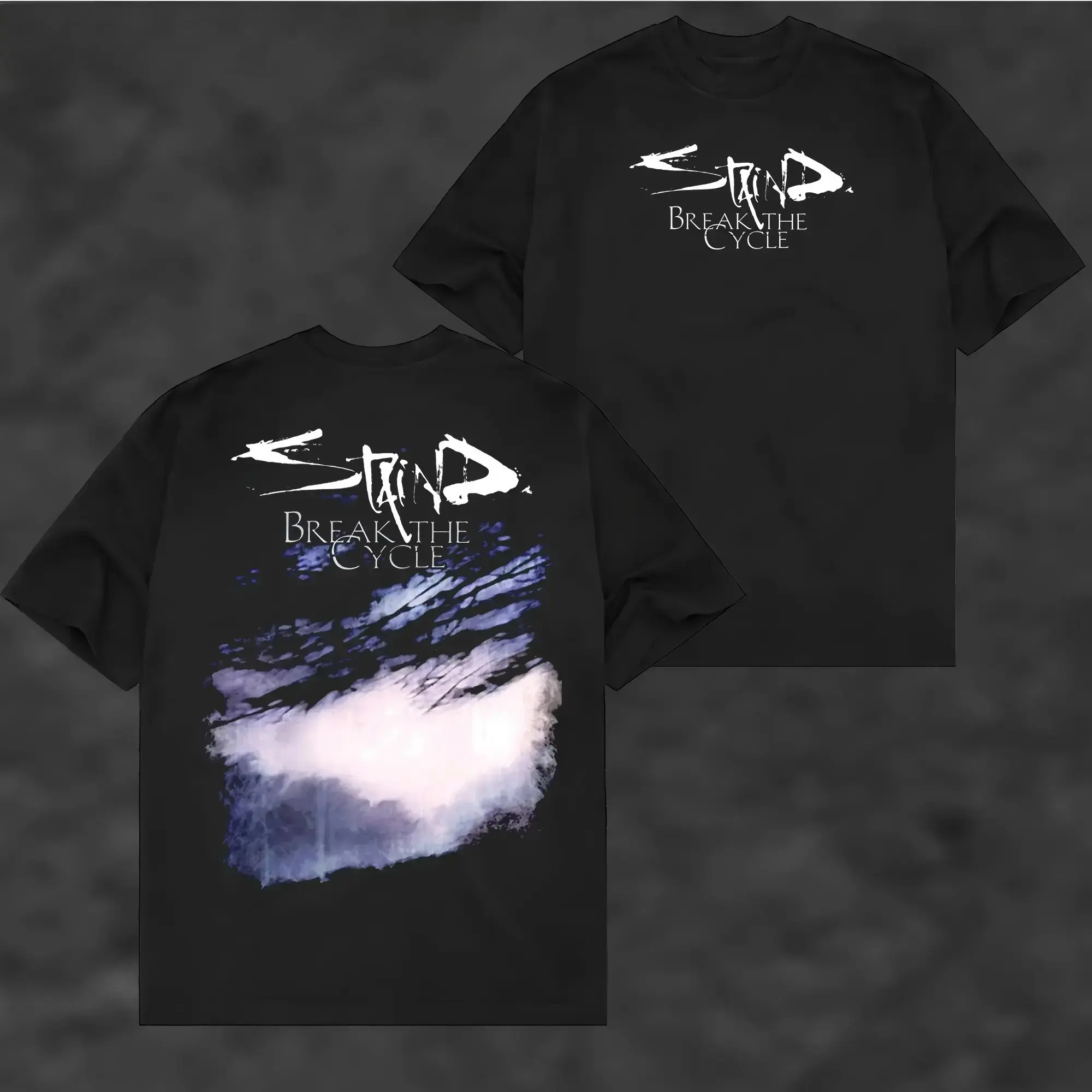 Vintage staind T-shirt , Staind T-shirt , Rock Music Lover T-Shirt , Vintage Band Shirts Fabric Fit Top , Top Men's and Women's Clothing