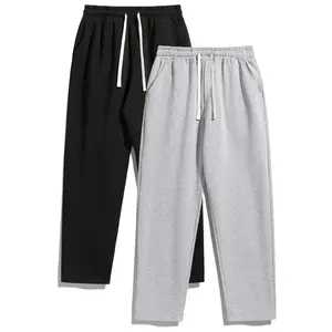 Men’s Casual Jogger Sweatpants, Pack of 2 — Loose Fit, Soft Fabric, Basic Style Drawstring Waist Athleisure Plain BottomsRAIMENTRY