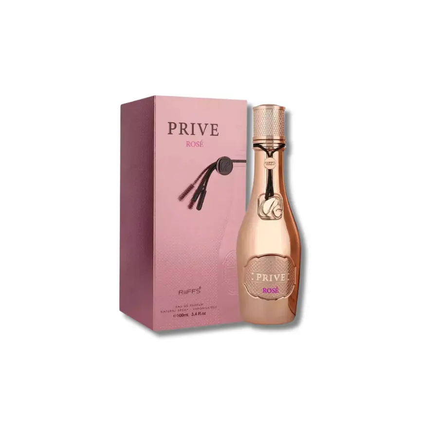 Riiffs Prive Rose Eau de Parfum for Women, a Luxurious and Spicy Floral Fragrance with Fruity, Woody, and Musky Notes, 3.4 fl oz Spray, Adults, Edp Spray, Fragrances, Delightful Scents, Signature Scent, Flower Fruit Fragrance