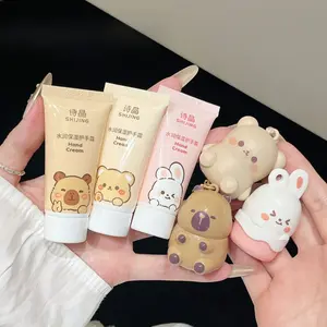 2-Pack Lip Balm & Hand Cream Combo Set, Moisturizing and Nourishing for Dry Lips and Hands, Perfect for Winter Skincare, Unisex Gift for Students.