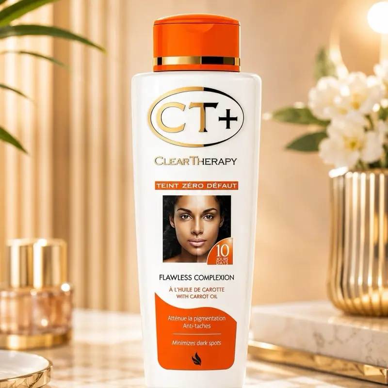 4 Pcs CT+ Therapy Body Skin Care kit,Body Cream, Face Cream, Soap, Body Oil.