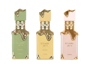 (3pc Bundle Pack) Eclaire, Eclaire Pistache, Eclaire Banoffi by Lattafa EDP Spray, 3.4oz