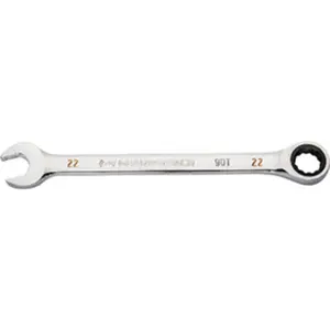 Gearwrench KDT86922 22 mm 90T 12-Point Combination Ratcheting Wrench, Ratchet Torque Wrenches for Hand Tool Applications