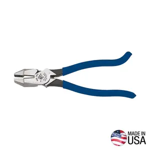9 in. Ironworker's Pliers - These high-leverage ironworker's pliers are designed for superior cutting and gripping performance.