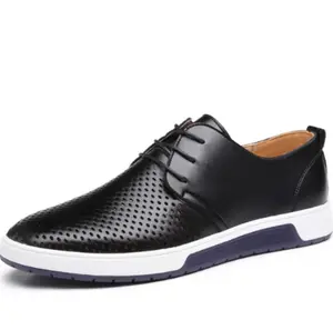Business Formal Workwear Shoes — Men's PU Leather Lace-Up | 12 Colors | EU 38–49