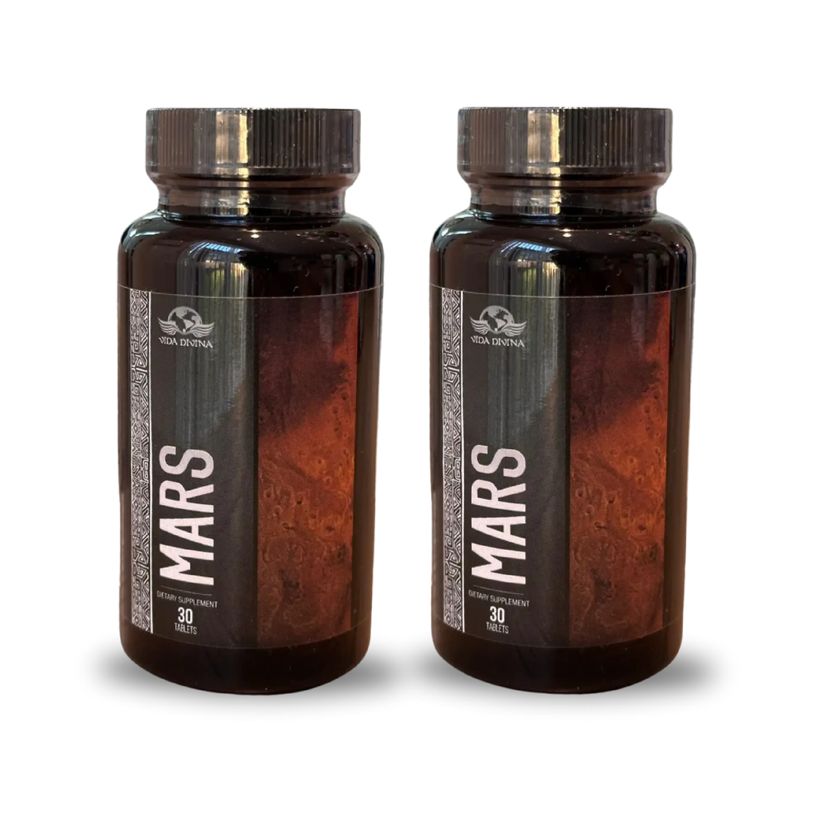 MARS vitamins for men - 2 pack - 30 capsules per bottle -Supplement for Male Health - Dark green Color -  Healthcare Dietary