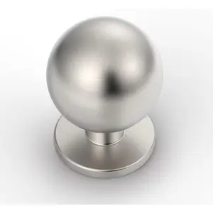 10 Pack Brushed Satin Nickel Kitchen Cabinet Knobs, Cabinet Knobs Kitchen Cabinet Hardware for Cupboard Drawer Knobs Dresser Knobs