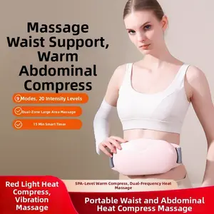 High-frequency massager, tightens muscles, household electronic massager, compact and portable, easy to use, full-body massager, USB charging, 9 adjustable modes, Valentine's Day gift