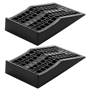 VEVOR Car Ramps, 2 PCS Low Profile Portable Ramps with 20000 lbs GVW Capacity, 2.6 in Lift Height, Heavy Duty for Low Chassis Vehicles & Tire Maintenance, Home Garage Oil Changes & Jack Support