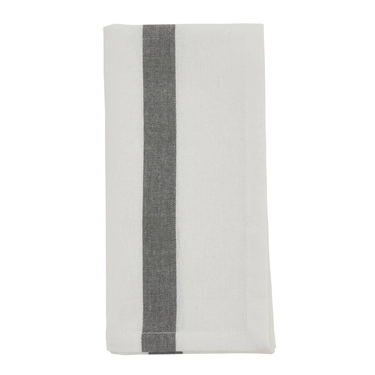 SARO 451.W20S Table Napkins with Banded Design - Set of 4