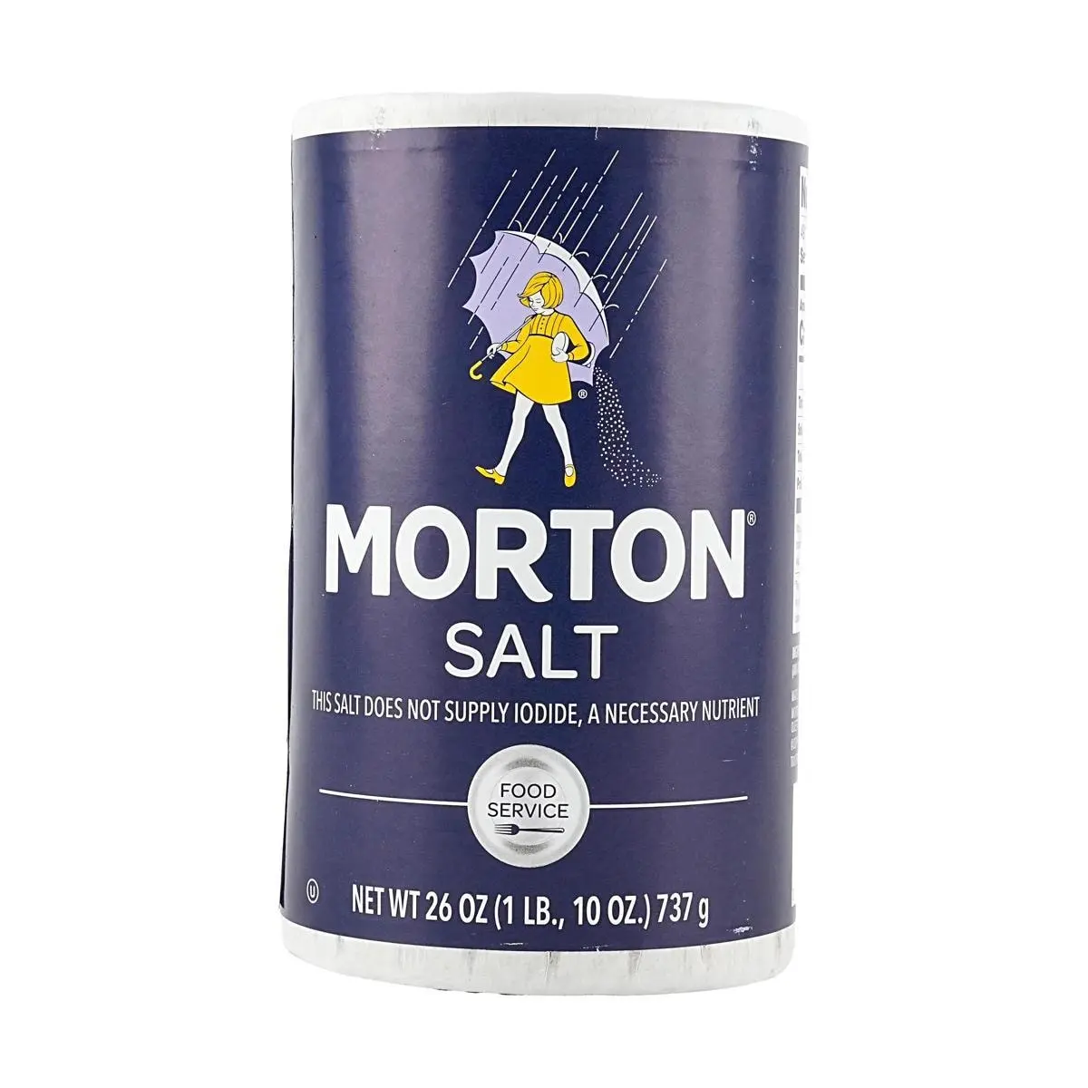 MORTON Iodized Salt for Cooking & Baking - Fine Grain Table Salt, 26 oz MORTON Iodized Salt for Cooking & Baking - Fine Grain Table Salt, 26 oz