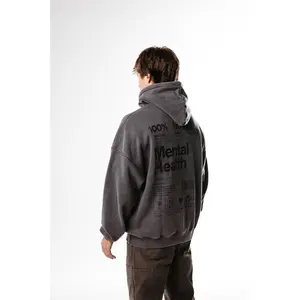 Mental Health Label - Premium Weighted Hoodie