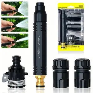 High Pressure Hose Nozzle, High Pressure Water Gun, Multipurpose for Home Car Washing, Plant and Vegetable Watering, Featuring A Powerful Nozzle