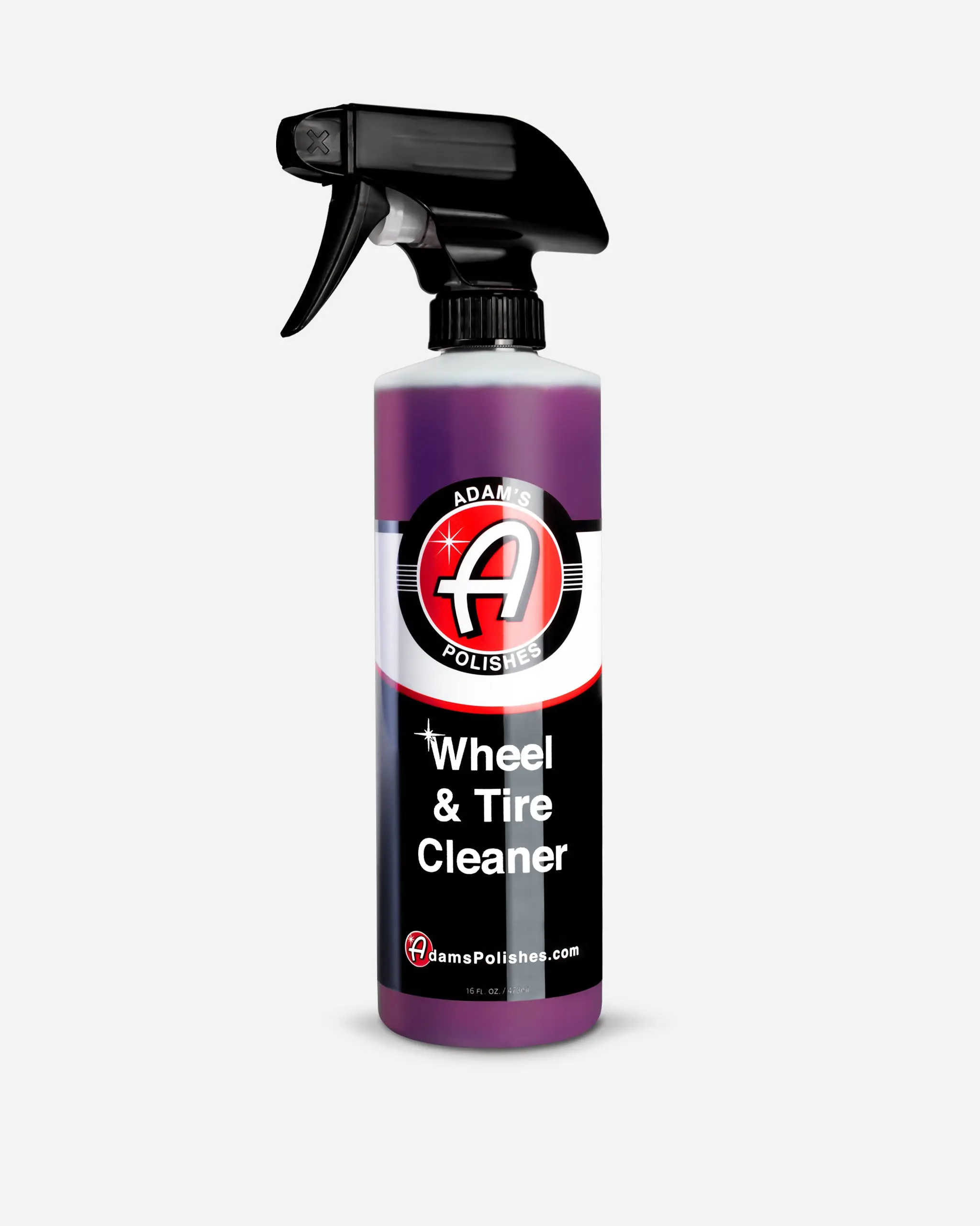 Adam's Wheel & Tire Cleaner, Foaming Formula, 2:1 for Engine Bay, Ceramic-Safe Use, Citrus Fresh Clean, Lifts Old Dressings