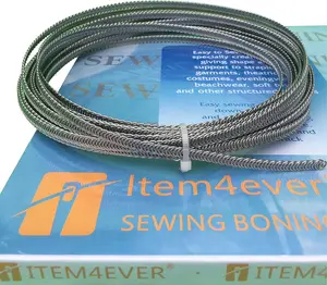 Spiral Metal steel Boning 10 Meter with 24 cover