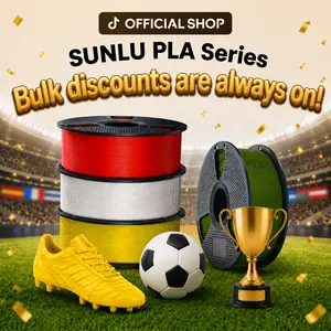 SUNLU PLA Filament 1.75mm, Vibrant Colors, Smooth & Reliable 3D Printer Filament for Models, Crafts, Prototypes, Compatible with FDM Printers