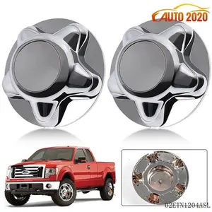 Wheel Center Hub Caps Rim Covers 5 Lug Nut Hubs Fit For Ford F-150 2PC  Chrome
