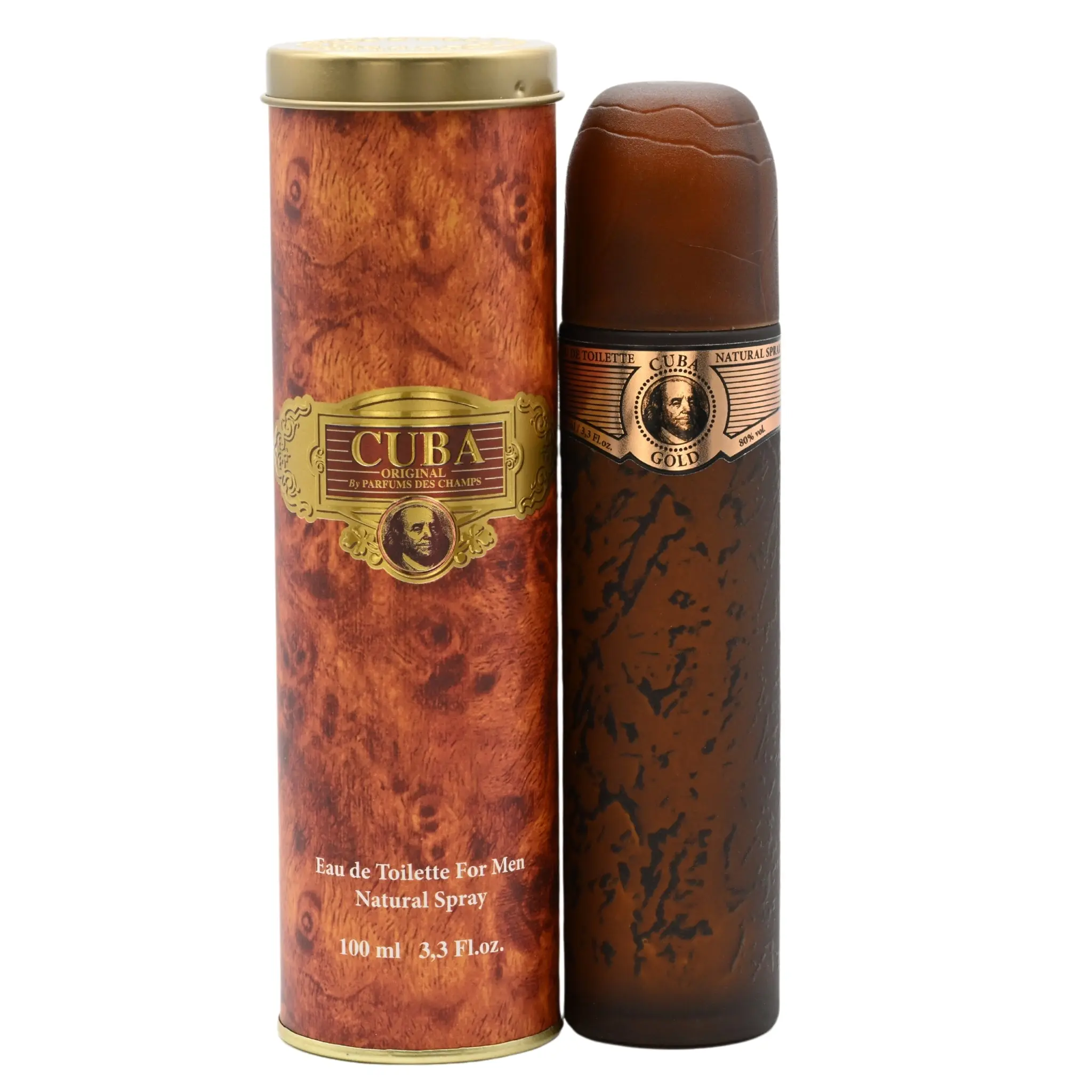 Cuba Gold Eau de Toilette for Men, Long-Lasting Oriental Woody Fragrance with Lavender, Jasmine & Vanilla Scents, 3.4oz Cologne, Ideal for Father’s Day Gifts, Fragrances, Long Lasting Perfumes
