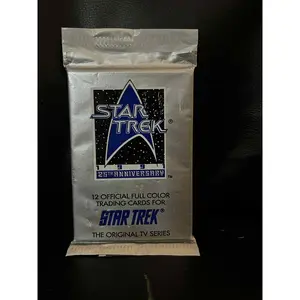 Original Series 25th Anniversary Series I Booster Pack Brand New Sealed Star Tre