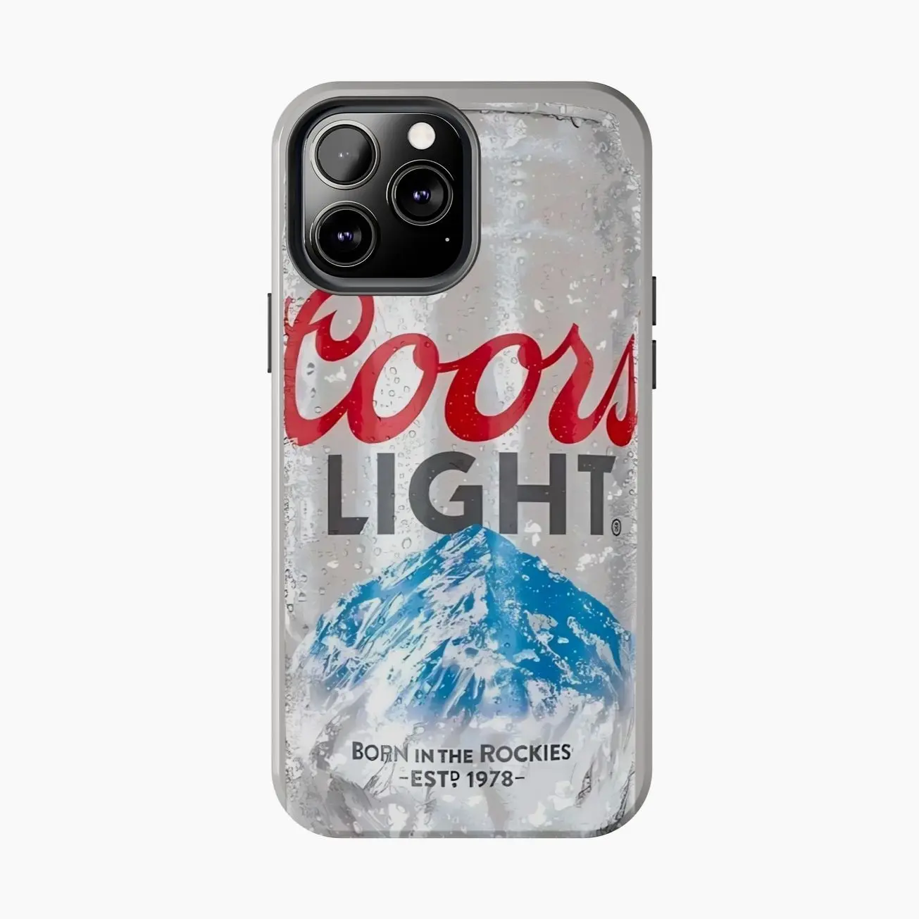 Coors Light Couple Phone Cases Phone Cover Hard Case Tough 2-piece Phone Case Compatible with iPhone 7, 8, X, 11, 12, 13, 14, 15, 16 17 & Samsung Galaxy S21, S22, S23 & S24 S25 series F