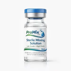 ProMix Reconstitution Bac Water 0.9% Benzyl Alcohol for wound care - Premium Vials with Flip-Off Caps, Triple Sealed - 3ml ( lab use only  )