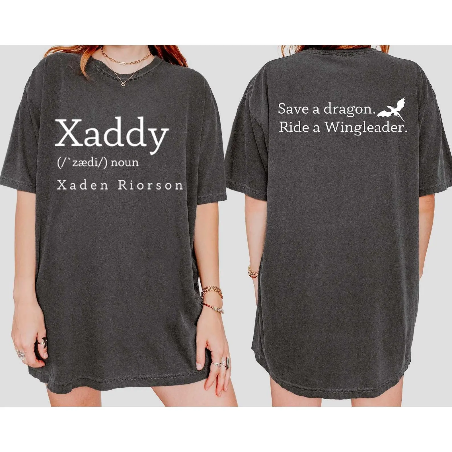 Xaddy Save A Dragon Ride A Wingleader Vintage Unisex T-shirt YDBTSA68