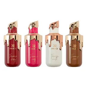 (4pc Bundle) RIZZ Tiramisu Collection Cherry + Candy + Vanilla + Caramel by Shaikh Saeed EDP Spray, 3.4oz