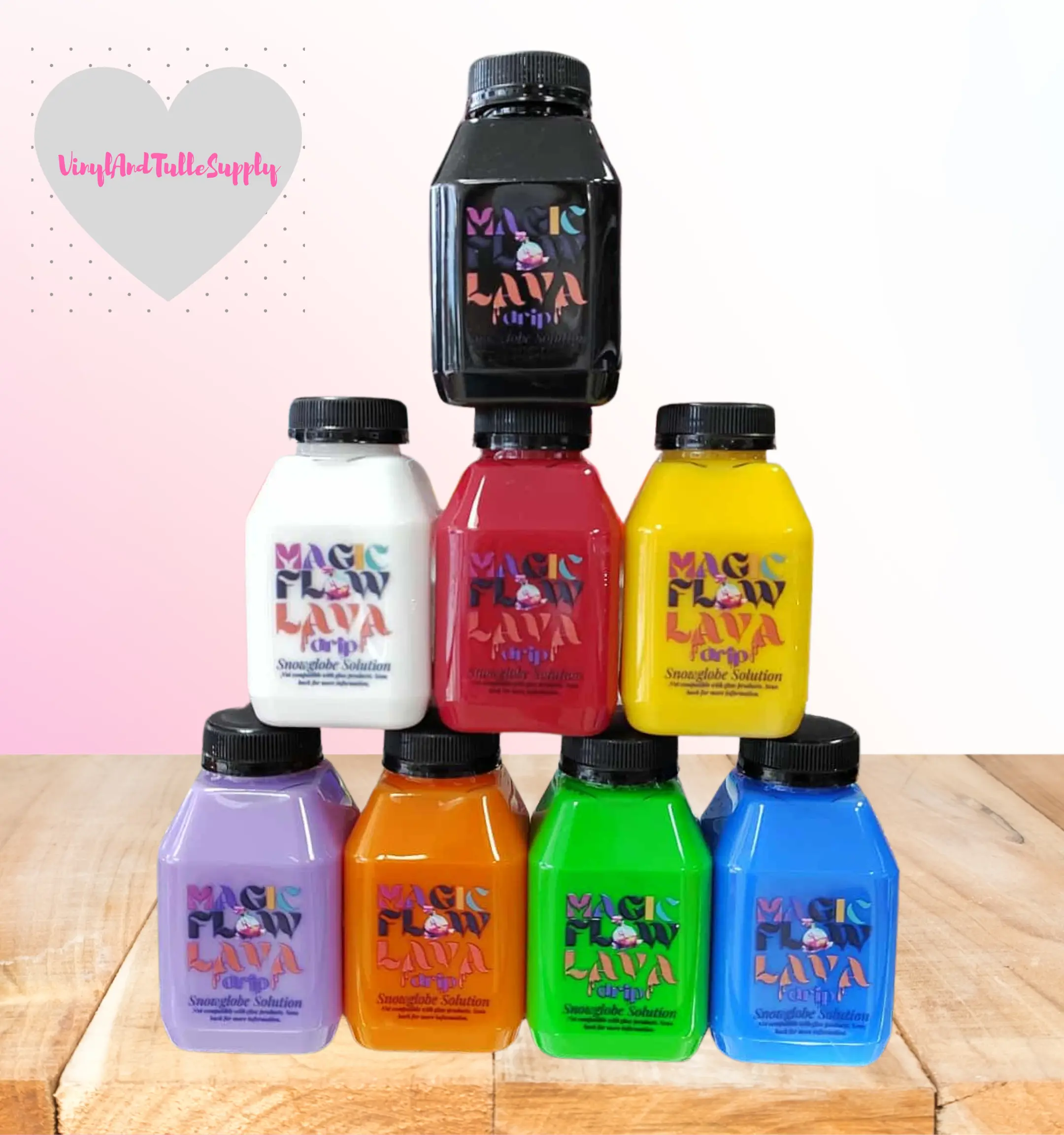 Magic Flow™ Lava Drip Premixed Solutions - Primary Elements Bundle