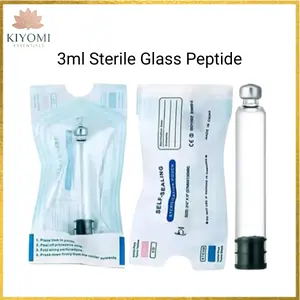 3ml Individually Wrapped Glass Cartridges – Clean-Pack Disposable Pen Refills for Easy, Hygienic & Organized Daily Use