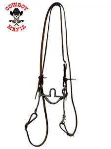 The "Billy The Kid" Split Ear Headstall Tack Set