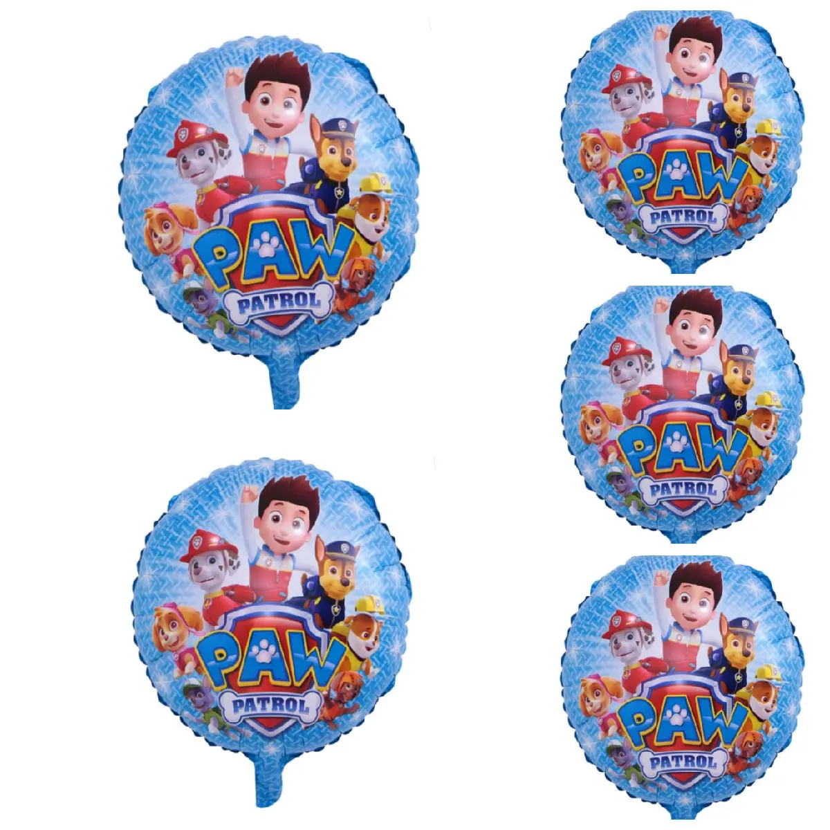 5 18IN PATROL BALLOONS 5 18IN PATROL BALLOONS