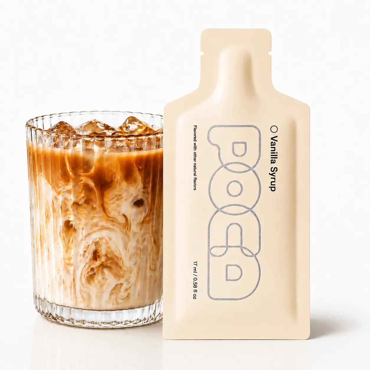 POCA Vanilla Bean Syrup POCA Vanilla Bean Syrup - Sugar-Free, Low Calorie Sweetener for Coffee, Lattes & Matcha | Plant-Based Squeeze Bottle