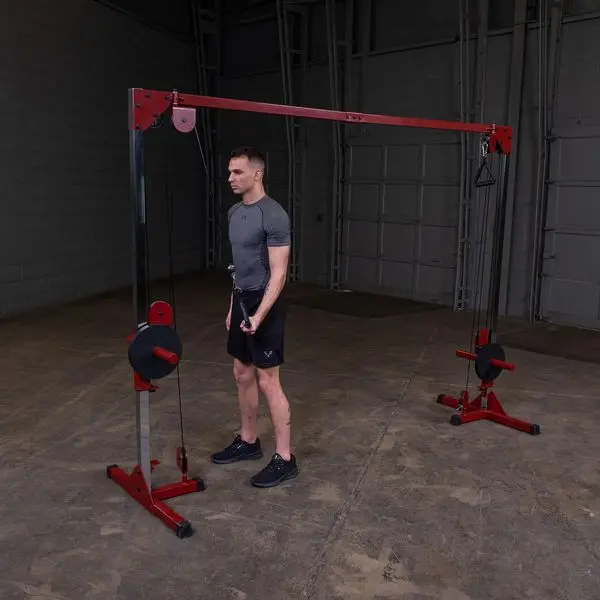 Best Fitness Cable Crossover Home Exercise Machine, Dual Pulley Cable Machine