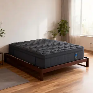 14 Inch Twin Full Queen King size Mattress Memory Foam And Spring, Hybrid Mattress Medium Firmness, Lumbar Support, For Home Rooms Hotels, Boxed Halloween ChristmasGift Furniture Ergonomic Interior Modern queen size mattress romantic bedroom accessories