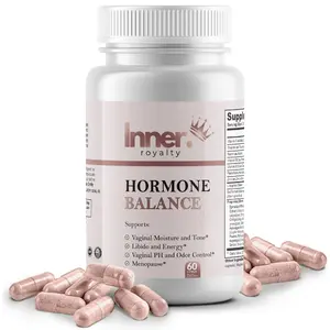 Inner Royalty's Hormone Balance Woman's Supplement | Supports PH Balance, Smell, Taste, Moisture & Tone, Energy, PCOS* [30 Day Supply]