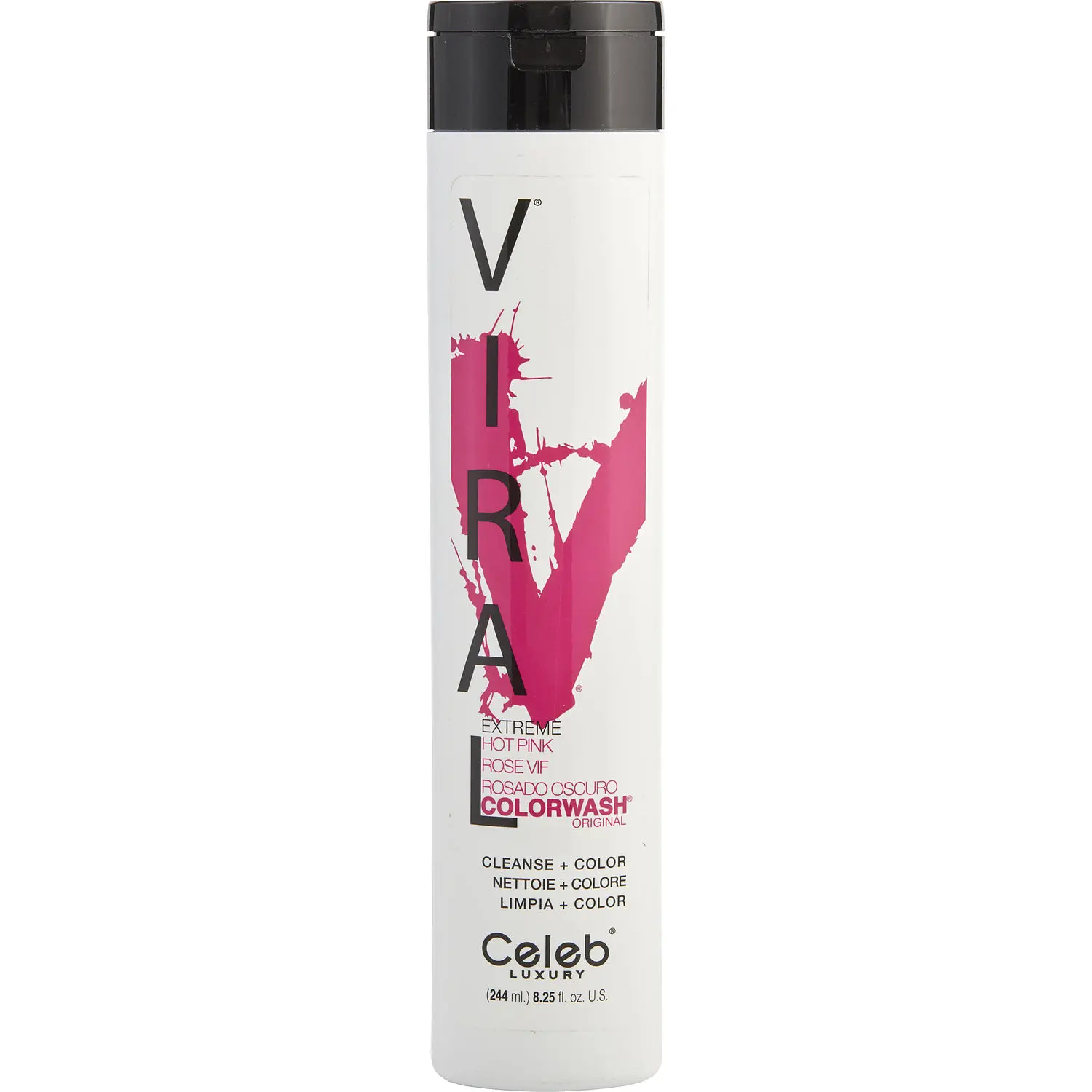 Celeb Luxury By Celeb Luxury Viral Colorwash Extreme Hot Pink For Unisex
