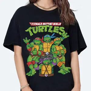 Ninja Turtles Shirt, Teenage Mutant Ninja Turtles Shirt, Vintage Ninja Turtles 90s Tee, Ninja Turtles Kids and Adult T-Shirts
