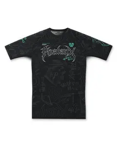 MEMENTO MORI | REQUIEM SHORT-SLEEVE RASH GUARD